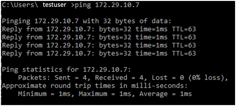 Ping 192.168